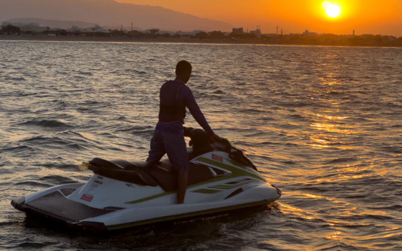 Jet Ski at Lake Takerkoust - photo 5