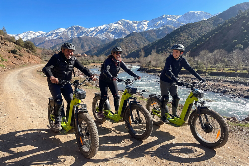 Ourika & Ride E-Scooter Tour - photo 1